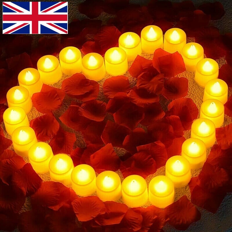Flameless LED Candles Battery Operated Tea Lights Electric Fake Candle