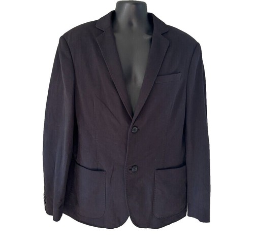 Tahari SZ 8 black pinstriped blazer / suit jacket | eBay display picture 1