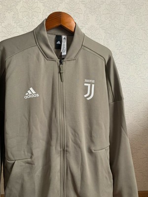 Adidas Juventus ZNE Jacket KN CW8770 Full Zip Soccer Clay White MENS SIZE L  | eBay
