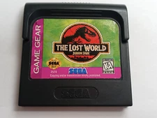 The Lost World Jurassic Park Sega Game Gear authentic