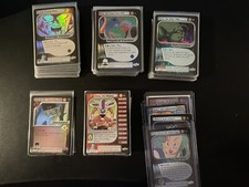 Dragonball Z DBZ CCG Complete Foil Unlimited Trunks Saga Set  Ultra Rares  MPs