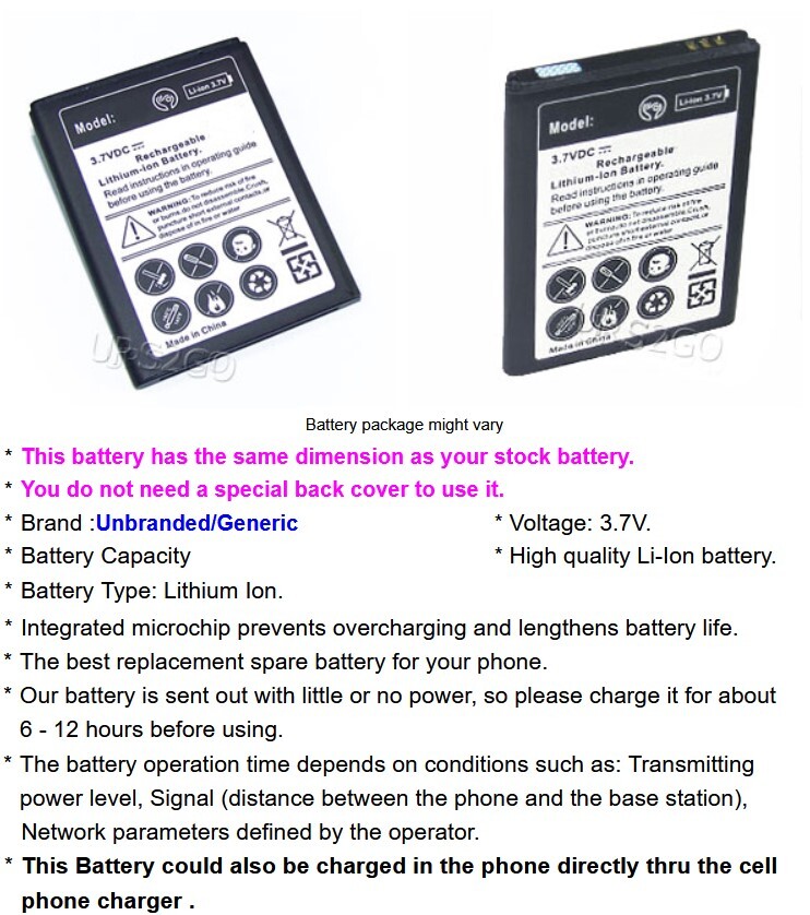 High Capacity 3020mA Battery fits Samsung Galaxy Player 4.0" YP-G1CWY SmartPhone