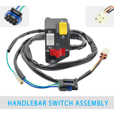 Honda TRX250EX ATV Handlebar Start Stop Kill Switch Headlight - Foto 8