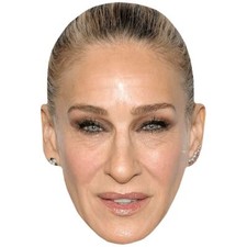 Sarah Jessica Parker Hair Up Flat Card Face