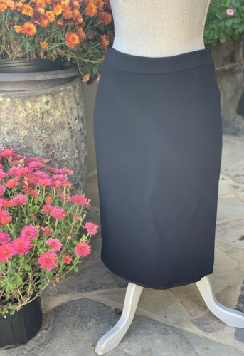 Authentic Vintage Valentino Roma Black Skirt Size 