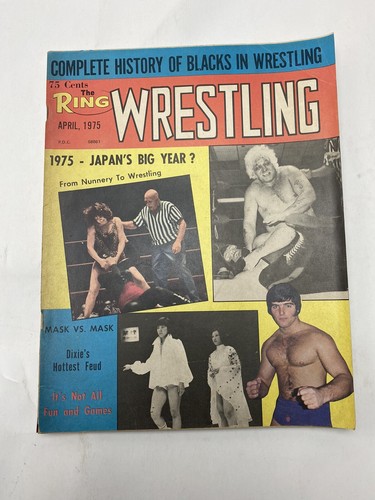 Magazine Vintage The Ring Wrestling – Avril 1978 – Dusty Rhodes – NWA