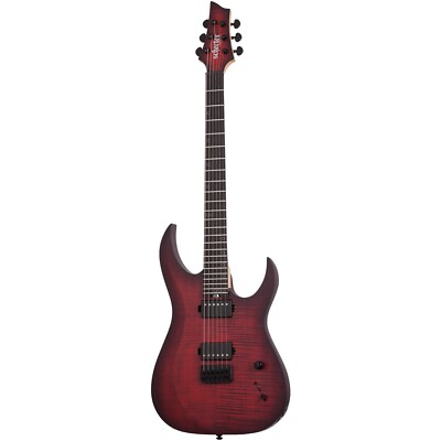 Schecter Sunset-6 Extreme Scarlet Burst Electric Guitar B-Stock Sunset 6 Sunset6
