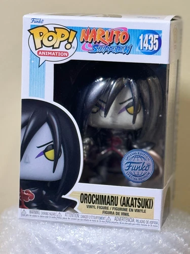 Funko Pop Naruto Orochimaru Akatsuki Metallic Pop Special Edition #1435 NIB