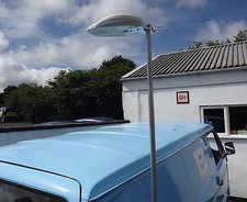 ANTENNA TV DIGITALE ATTIVA ANTENNA + ALBERO + KIT MORSETTI CARAVAN CAMPER CAMPER CAMPER CAMPER