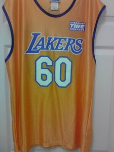 lakers 60th anniversary jersey