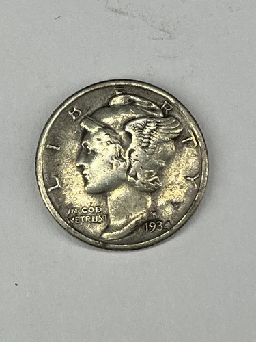 1934-P Mercury Dime XF