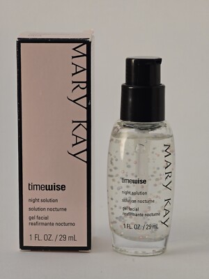 Mary Kay Timewise Night Solution 1 oz Dry to Oily Skin 026919 New In Box 