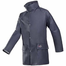 Sioen Jakarta Waterproof Flexothane Jacket Men's Essential Navy Work Coat