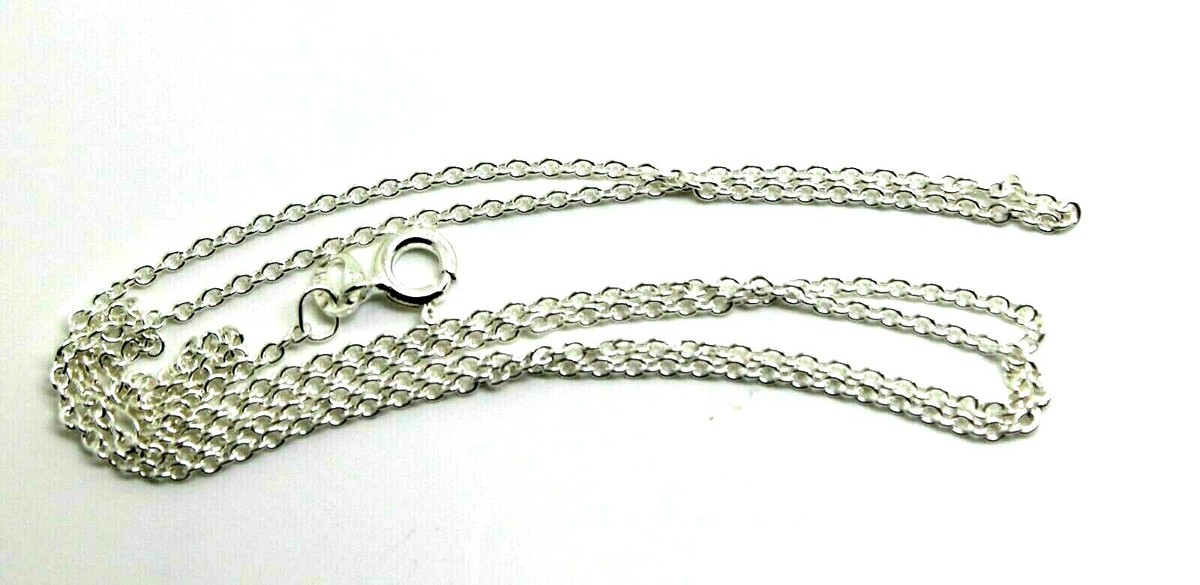 Sterling Silver 925 Cable Link Chain Necklace 3.1 grams 60cm | eBay