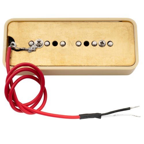 Wilkinson M Series Cream Alnico 5 P90 Soapbar Neck Pickup For Les Paul SG Guitar - Picture 3 of 4