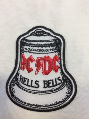 OFFICIAL LICENSED - AC/DC - HELLS BELLS IRON ON PATCH ROCK ANGUS