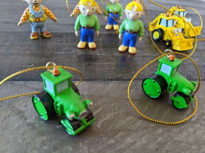 Kurt Adler Bob der Baumeister Konstruktion Mini Ornament Xmas Urlaub Baum Set 13