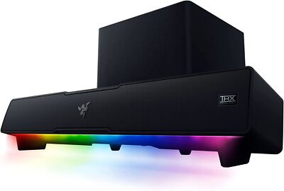 Razer - Leviathan V2 Bluetooth Gaming Speakers with RGB Lighting (2-Piece) - ...