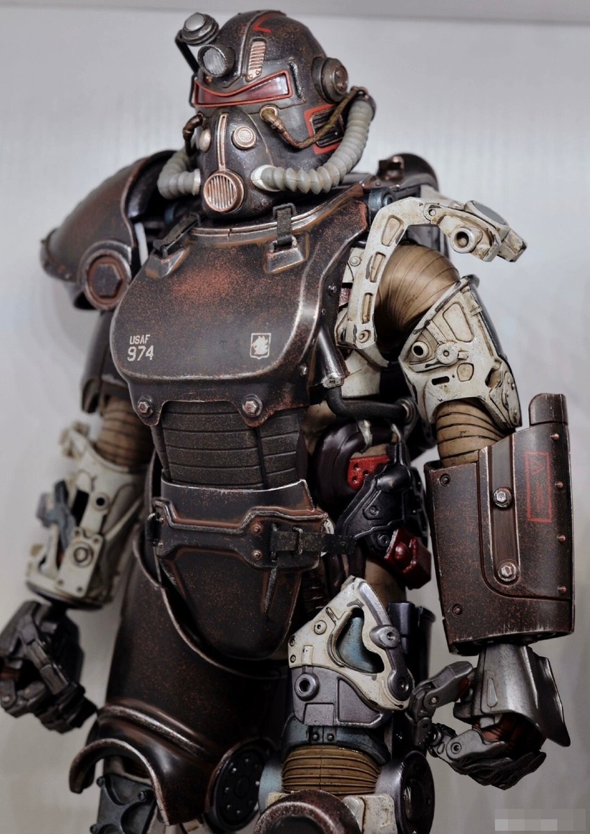 Threezero X Bethesda 1/6 Fallout T-51 Power Armor Blackbird Armor