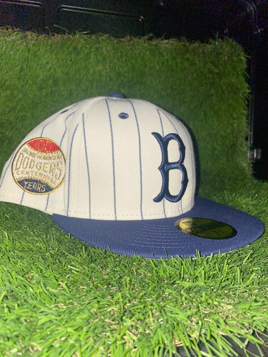 NEW ERA MENS 59FIFTY BROOKLYN DODGERS JACKIE ROBINSON PATCH