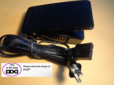 Foot Control with LEAD Power Cord Fits Juki MO-103,MO-134,MO-735 YDK32A