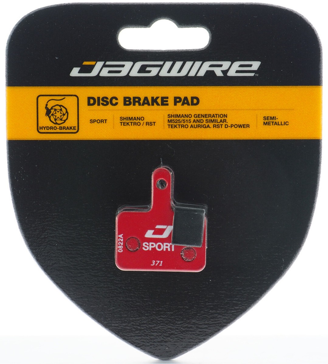 Jagwire Sport Semi-Metallic Disc Brake Pad for Shimano/TEKTRO/TRP
