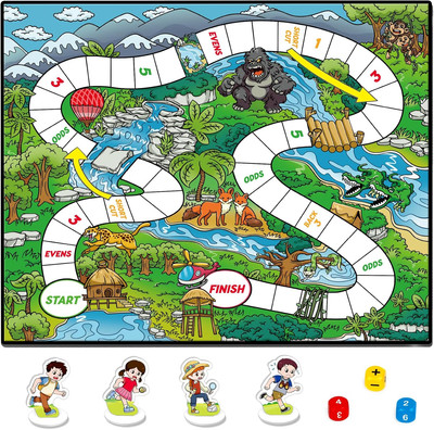 Aizweb Math Board Games for Kids,Addition & Subtraction Game,Educational Learnin
