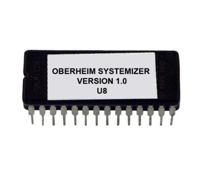 Oberheim Systemizer V.1.0 Firmware Update Upgrade Eprom ROM Latest OS