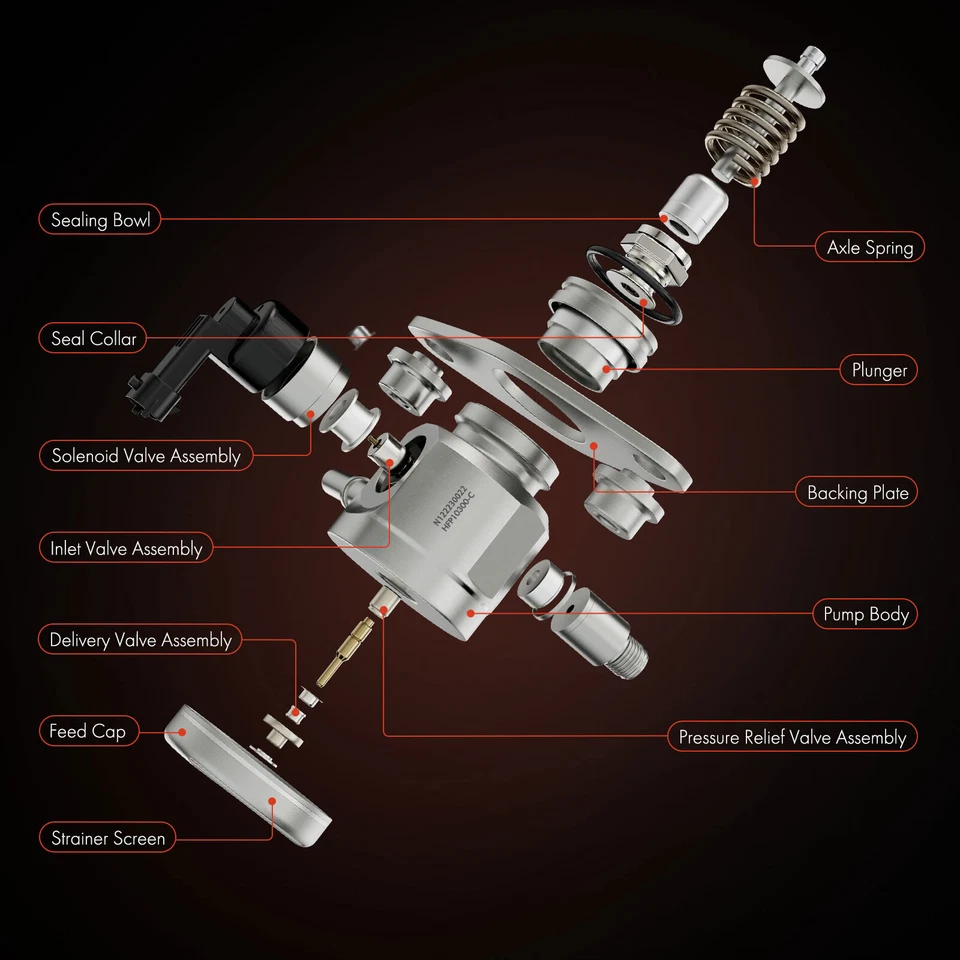 Bomba de combustível de alta pressão para Hyundai Genesis 2013-2014 Equus 13-16 Kia K900 2015 - Imagem 3 de 4