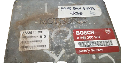 0 261 200 179 ecm ecu computer 1989-1990 BMW 535 535i | eBay