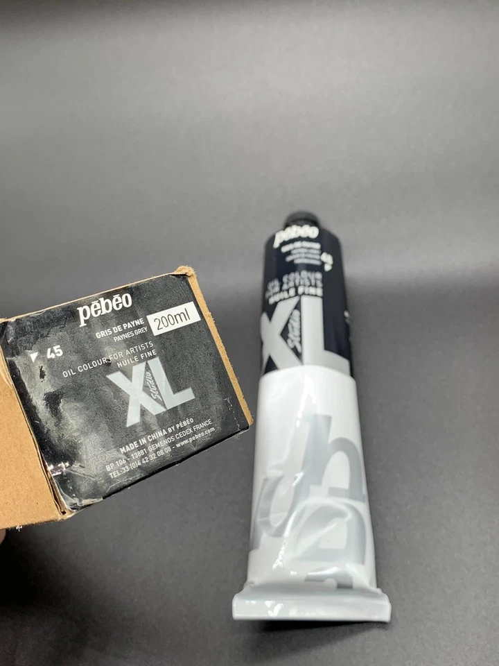 Pebeo Paynes Grey Huile Fine XL Oil Paint 200ml High Quality Pébéo Oil Painting - Image 2 of 4