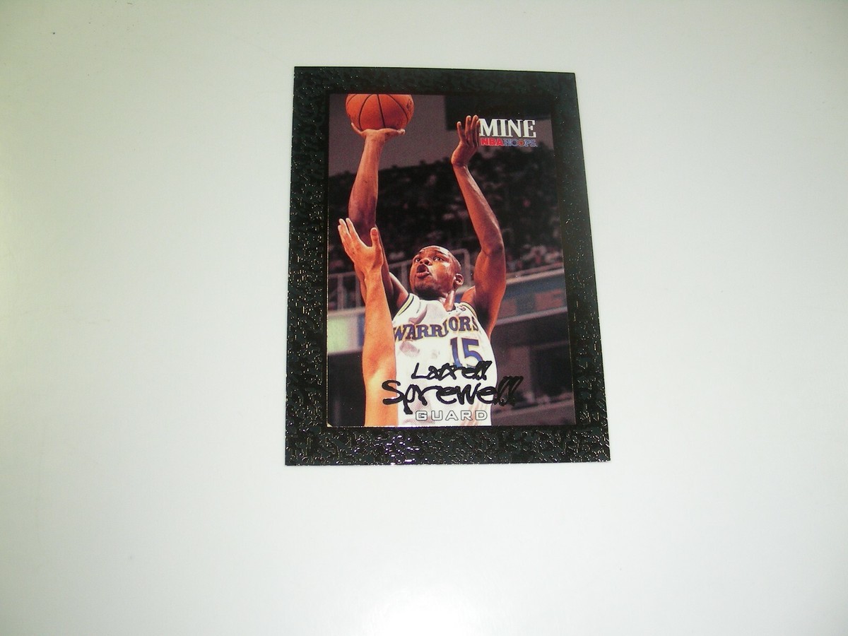 Latrell Sprewell 1994-95 NBA Hoops Gold Mine card #435 | eBay