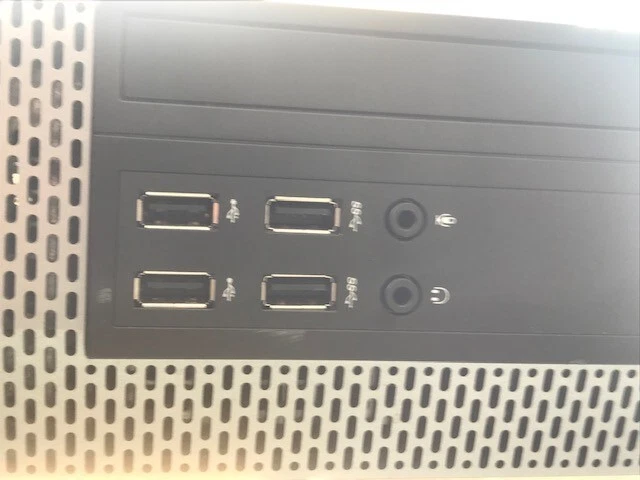 DELL OptiPlex 9020 SFF INTEL I5-4590 CPU, WIN 7 PRO COA, NO HD-NO MEMORY(TESTED - Image 3 of 4