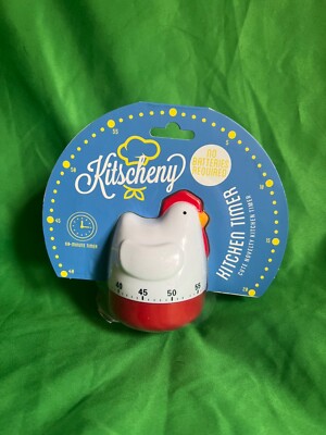 Kitscheny -Cute Novelty Kitchen 60 Minute Timer