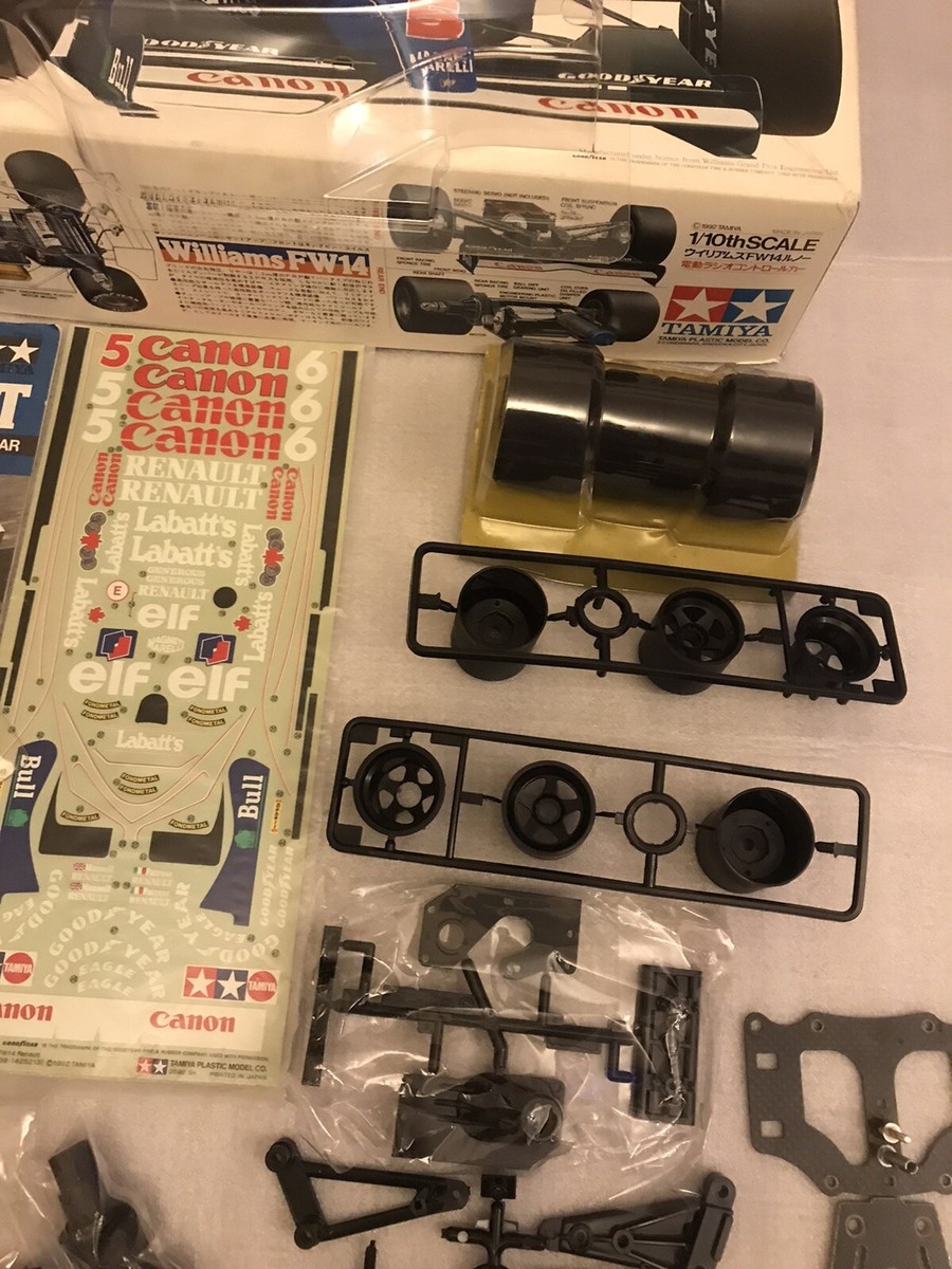 NEW Loft Find Tamiya Vintage 58105 Rc 1/10 Nigel Mansell