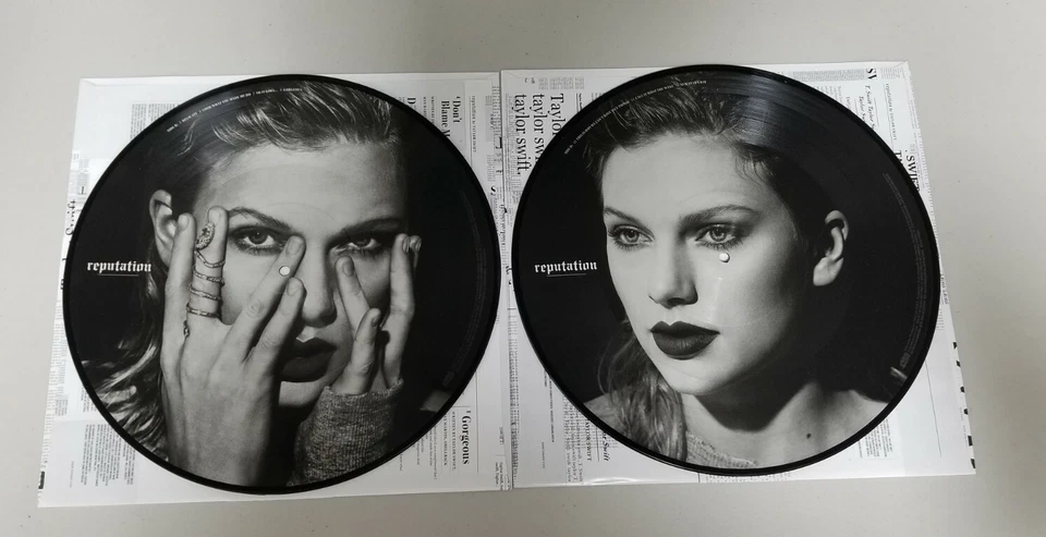 Taylor Swift Reputation Picture Disc 2XLP Vinyl Record Album - Image 4 of 4