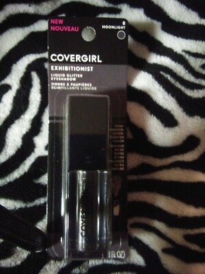 Cover Girl Exhibitionist Liquid Glitter Eyeshadow Moonlight NIB