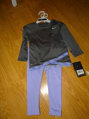 Dri Fit 12 Month Nike Outfit Nike Baby Girl Long Sleeve Top