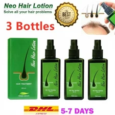 3x Neo Hair Lotion Hair Growth Root Treatment Original Nutrients Longer Hair