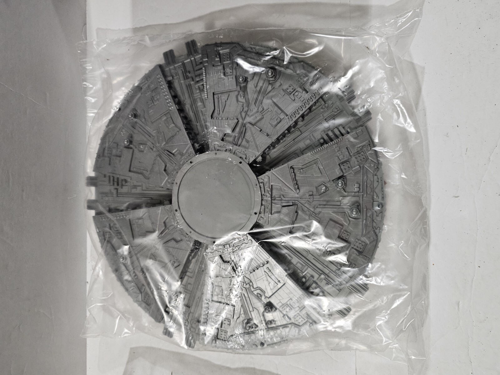 Vintage 1978 Monogram Battlestar Galactica Cylon Base Star Model Kit ...