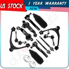 12Pc Upper Control Arm Ball Joint Tie Rod Suspension For Lexus GS300 GS400 GS430