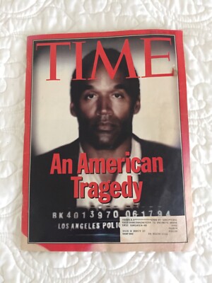 TIME Magazine June 27, 1994 “An American Tragedy” O.J. Simpson