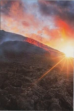 MR ALE New 2023 Image Cards ~4"x6"- Volcano Fire Lava Sunrise Smoke B742