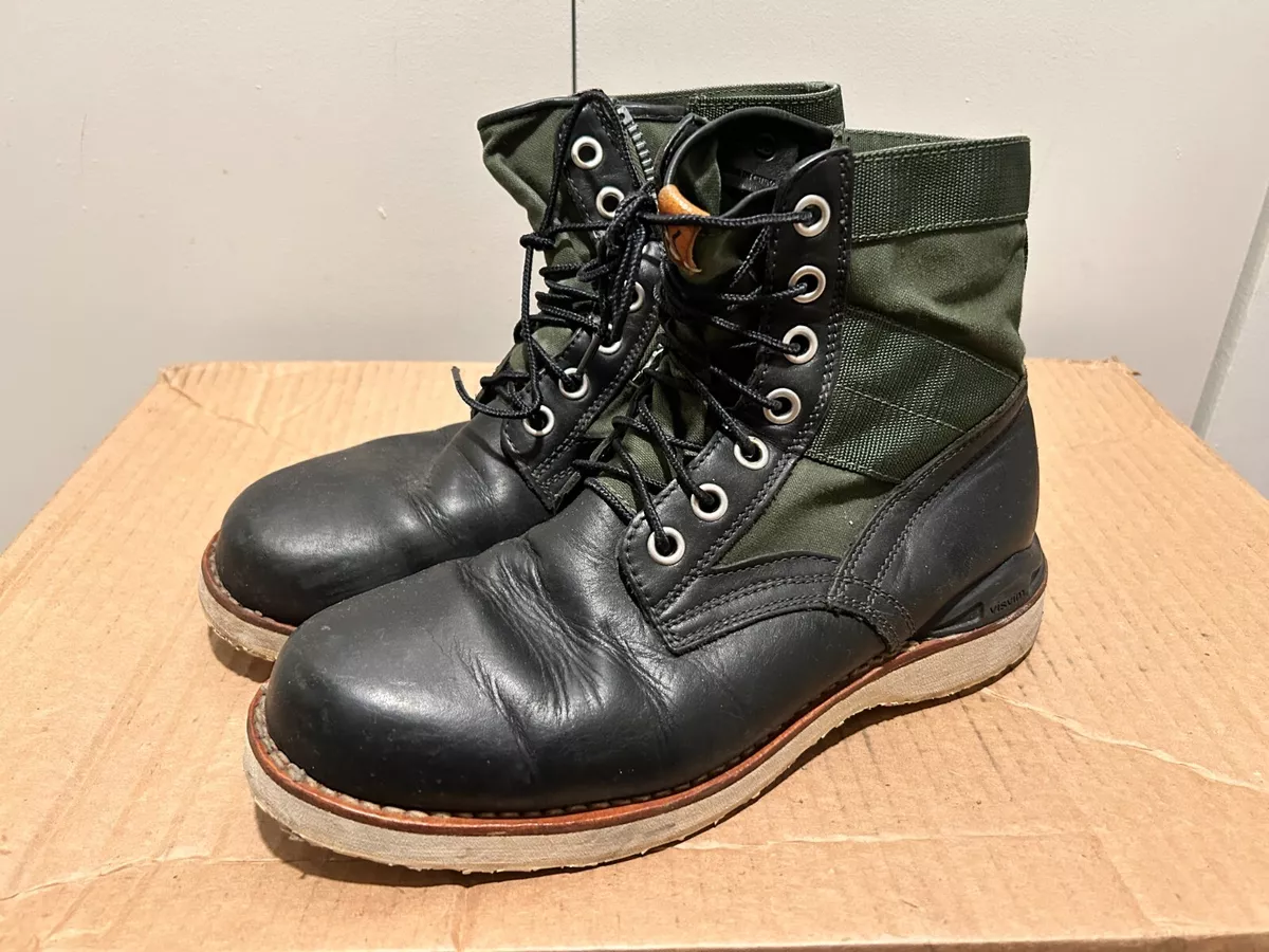 17ss Visvim 7HOLE '73-FOLK VEGGIE BLACK ブーツ | challengesnews.com