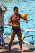 USA US National Team Speedo water polo suit swimsuit swim trunks 28