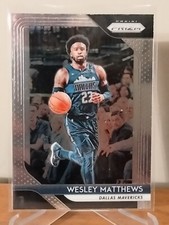 WESLEY MATTHEWS 2018-19 Panini Prizm Basketball #290 Dallas Mavericks 