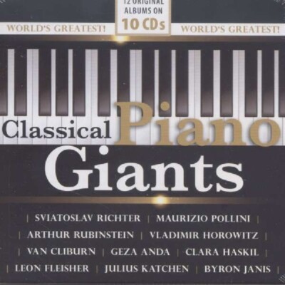 CLASSICAL PIANO GIANTS -  10 CD WALLET 10 CD NEU