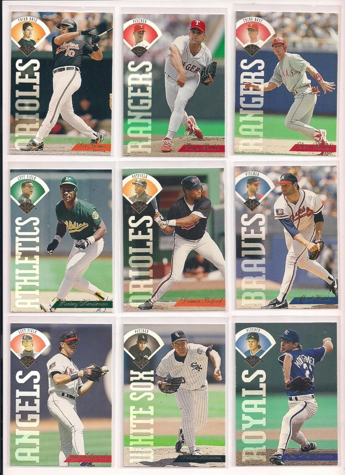 1995 Donruss Leaf Baseball Cards / You Choose From List (CHOICE) #s 1 - 200 - Image 3 of 4