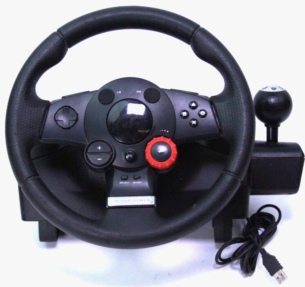 Logitech Driving Force GT E-X5C19 Steering Wheel with Pedals for sale  online