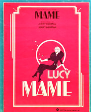 MAME 1974 LUCILLE BALL Movie Jerry Herman Sheet Music!
